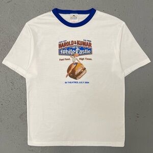 Vintage 2004 Harold & Kumar Go To White Castle Rare Movie Promo T Shirt Large
